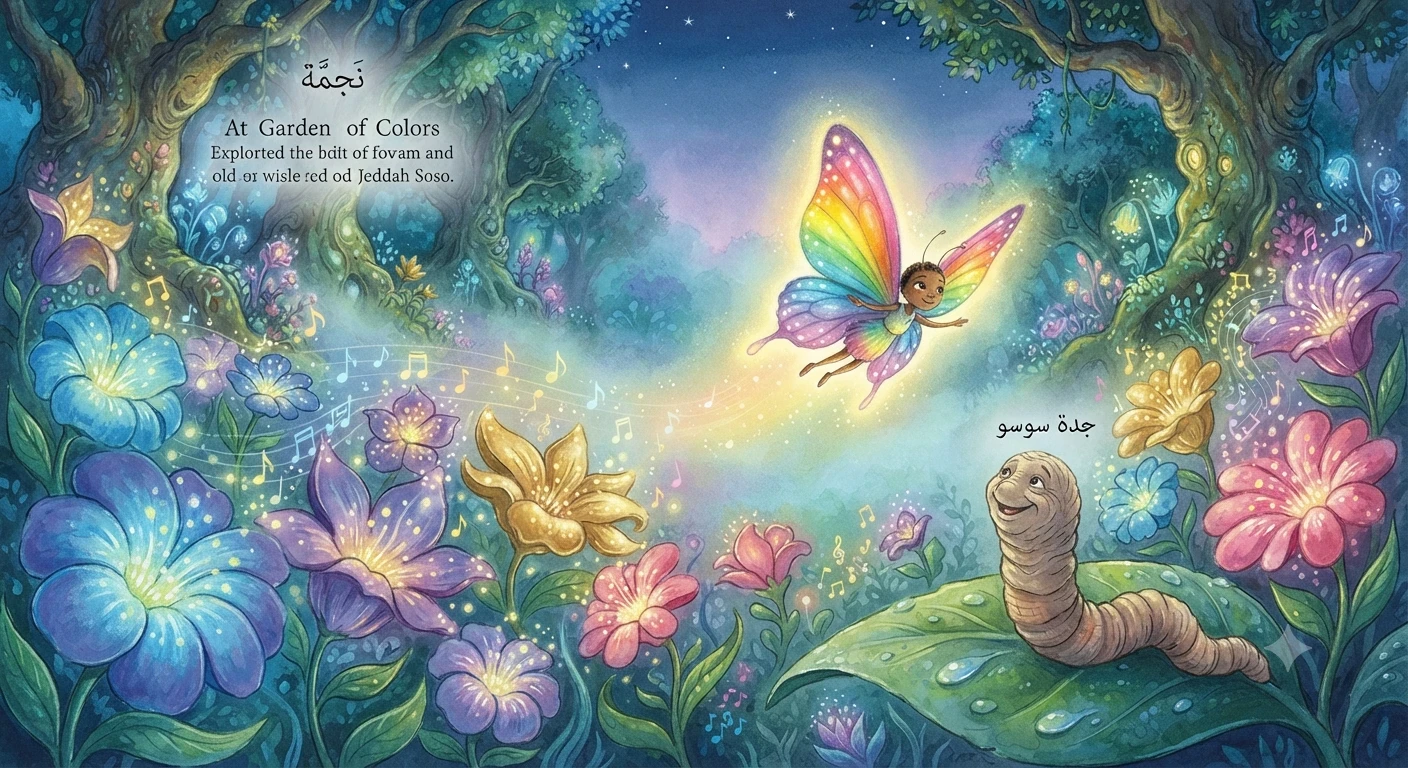 image about نجمة الضائعة في حديقة الالوان