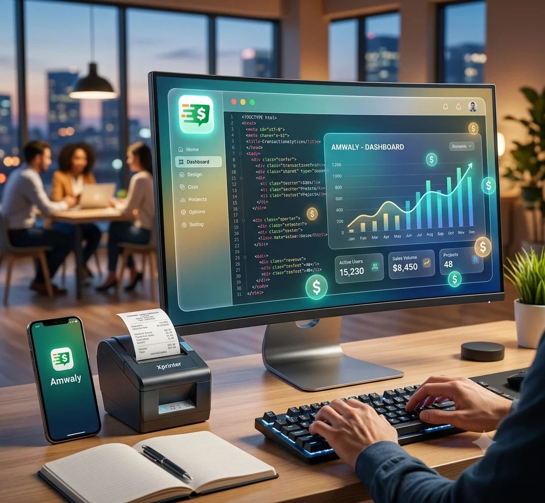 image about ​💸 من شاشة الكود إلى واقع الأرباح: كيف حوّلت مهاراتي في الـ Front-End لنظام تجاري ناجح! 🚀