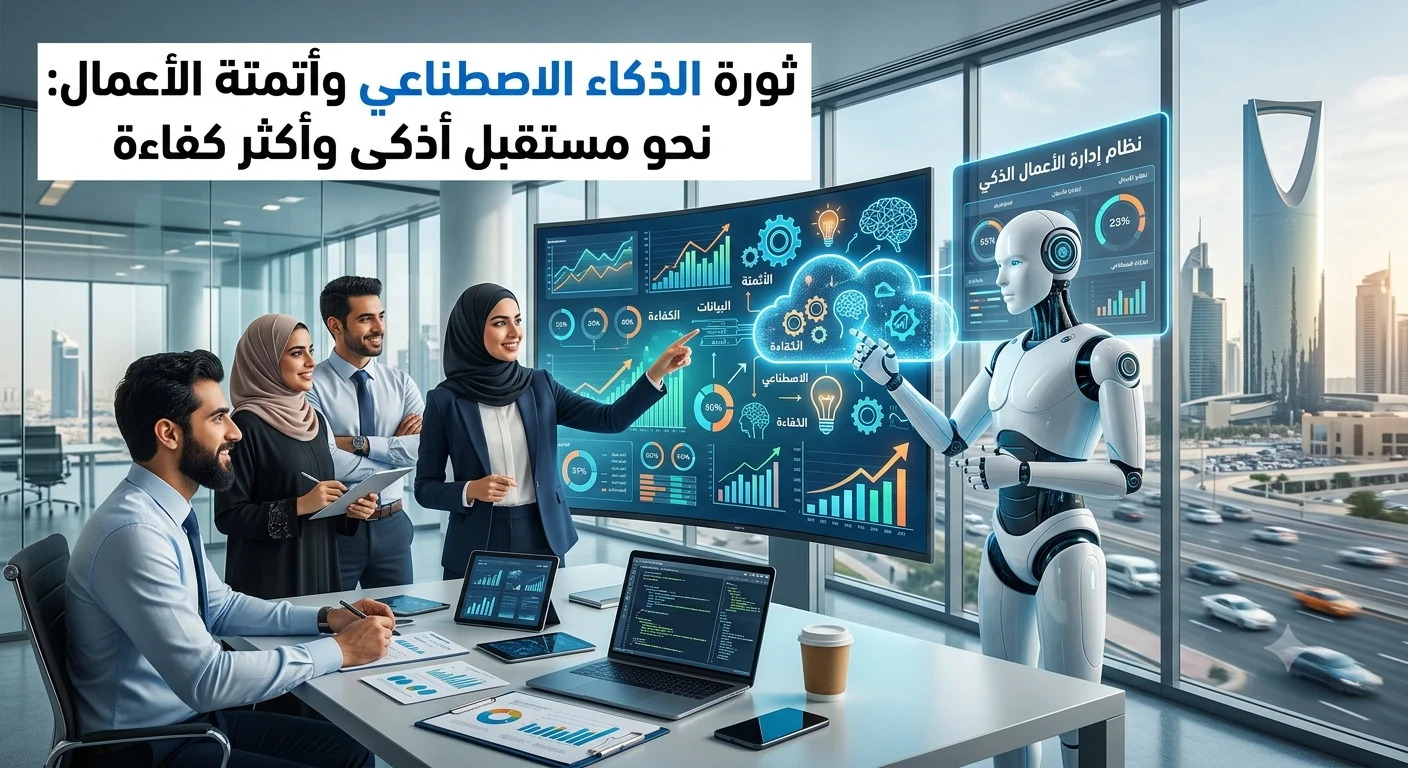 image about أتمتة الأعمال والذكاء الاصطناعي.. كيف يغيران مستقبل الشركات ويزيدان الأرباح؟