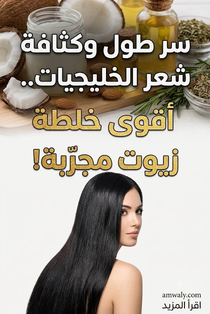 image about سر السعوديات لشعر كثيف وطويل : دليلِك لأقوي خلطة زيوت طبيعية مجرّبة 