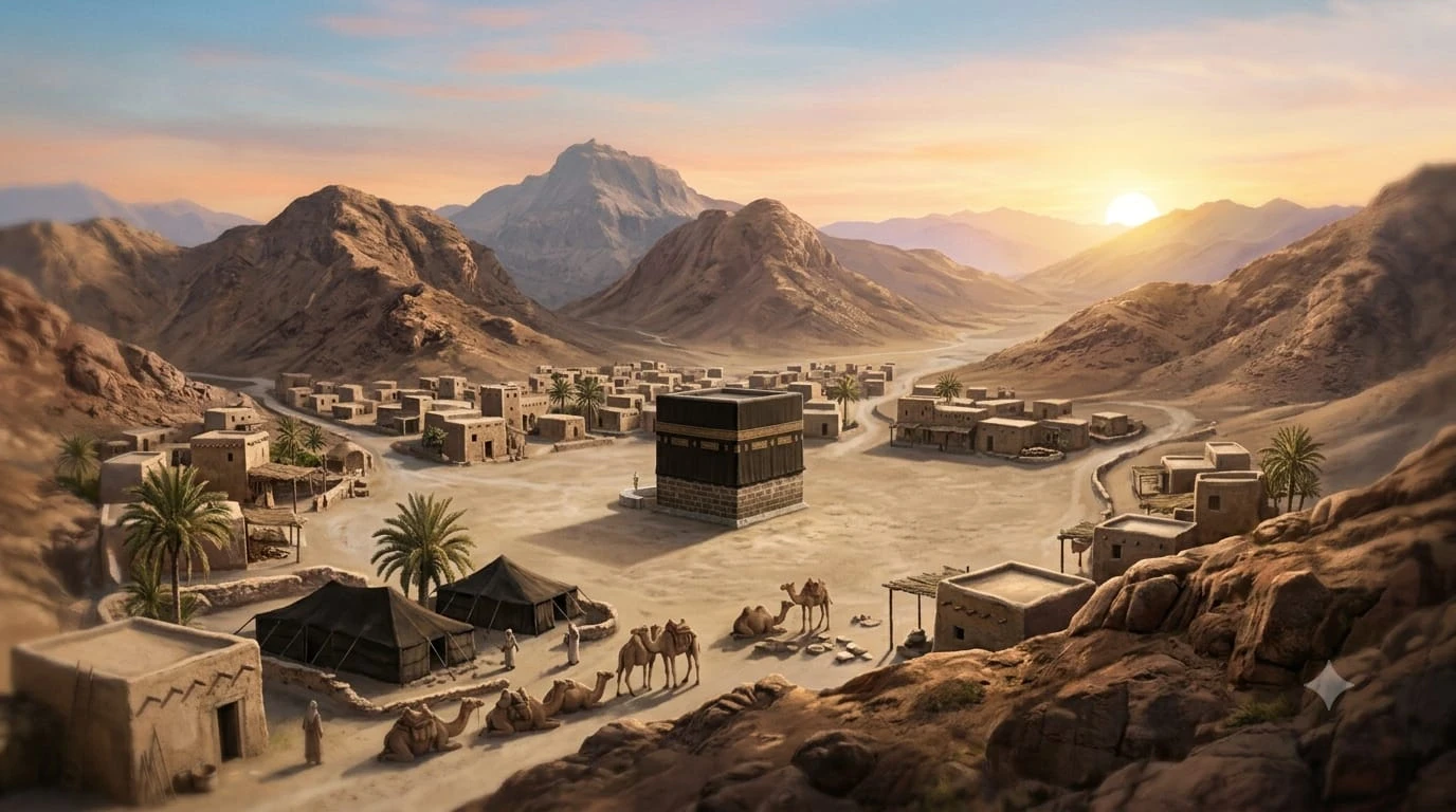 image about سيرة النبي محمد ﷺ: مولده ونسبه وحياته قبل البعثة