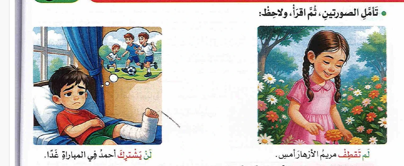 image about أسلوب النفي ( لم - لن )
