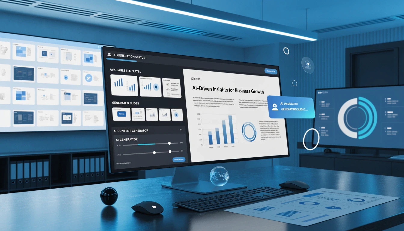 image about أفضل أدوات الذكاء الاصطناعي لإنشاء عروض PowerPoint احترافية في 2026 | صمم عرضك في ثوانٍ