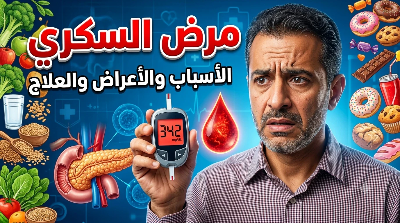 image about مرض السكري: الأسباب والأعراض وطرق الوقاية والعلاج للحفاظ على حياة صحية