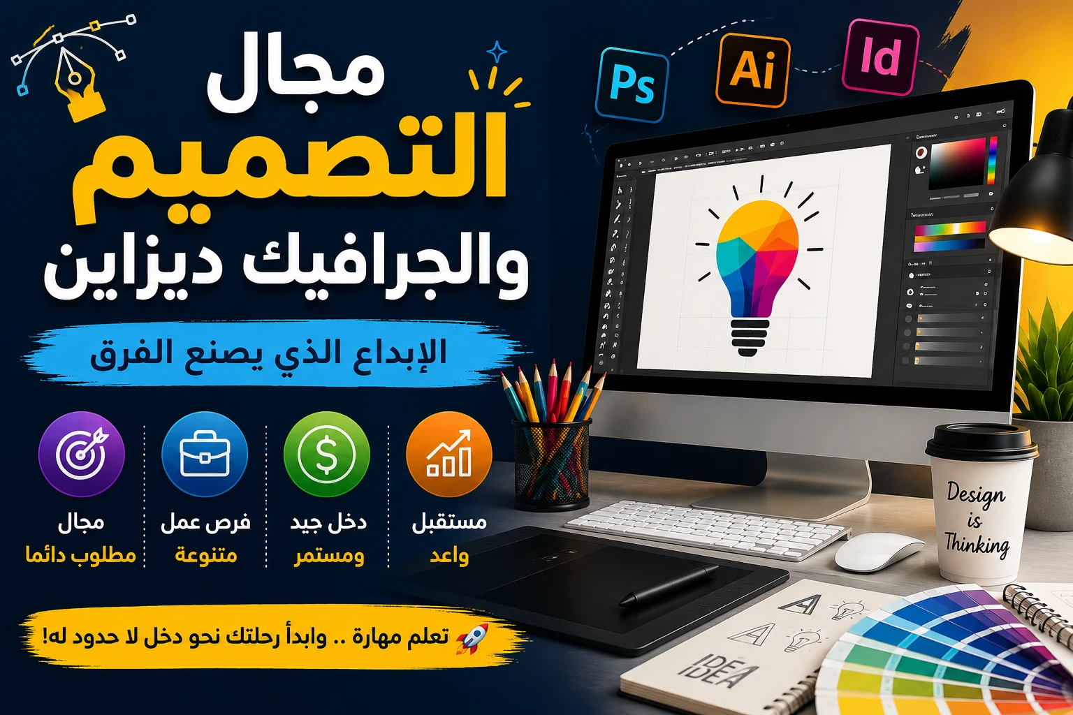 image about مجال التصميم والجرافيك ديزاين