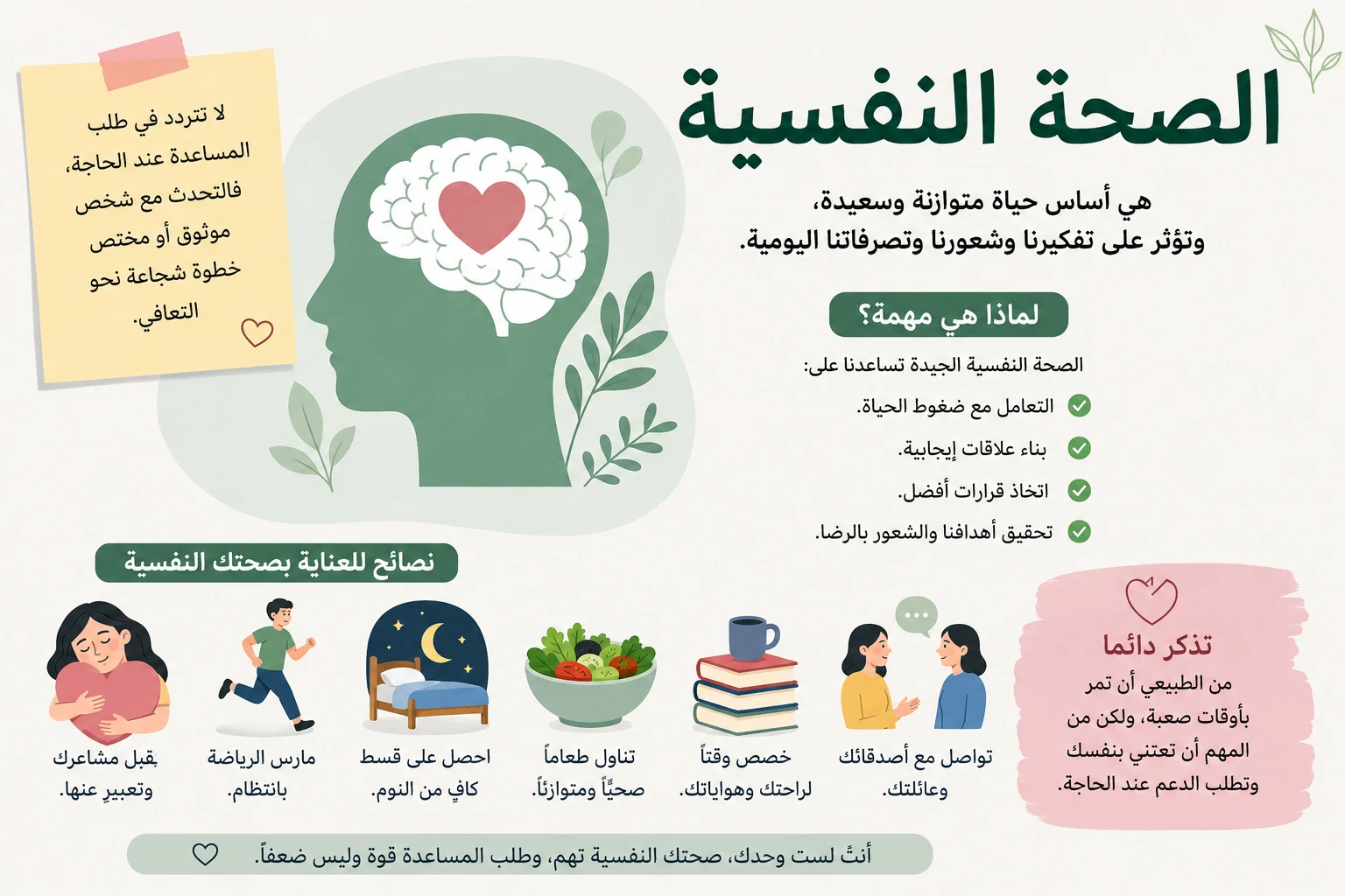 image about *دليل شامل لفهم الصحة النفسية وأثرها على حياتنا