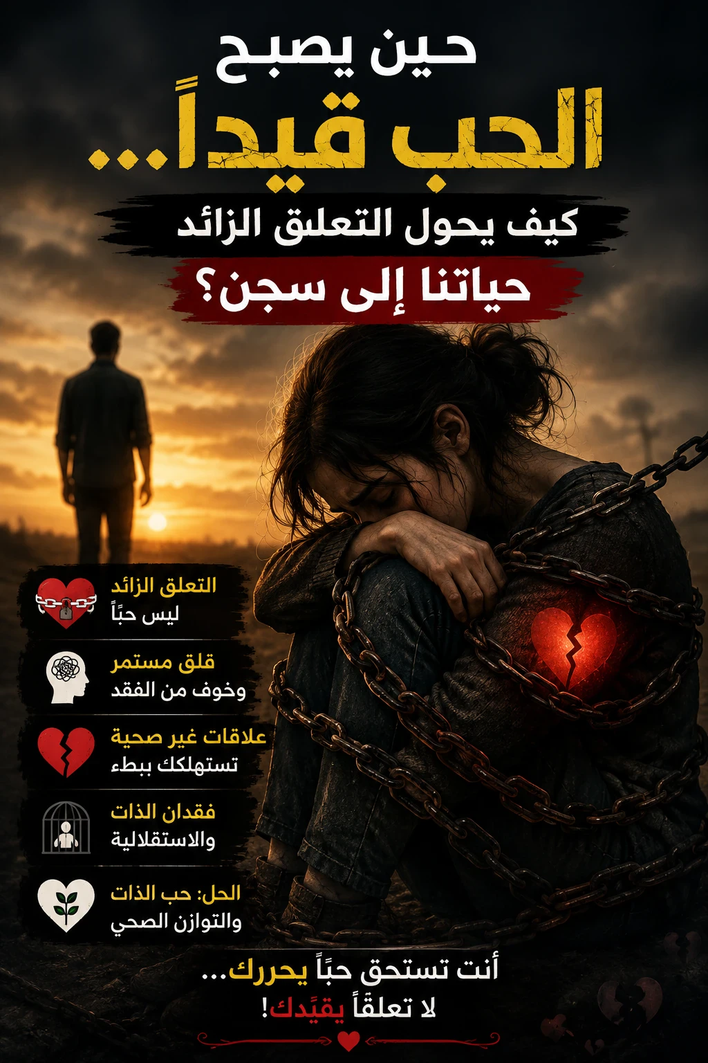 image about حين تصبح مشاعرك سجنًا…