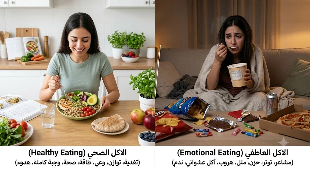 image about لماذا تأكل وأنت لست جائعًا؟ أسرار التخلص من الجوع العاطفي نهائيًا