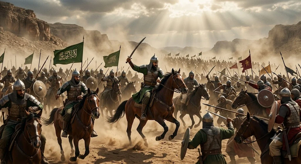 image about قصة عقبة بن نافع رضي الله عنه