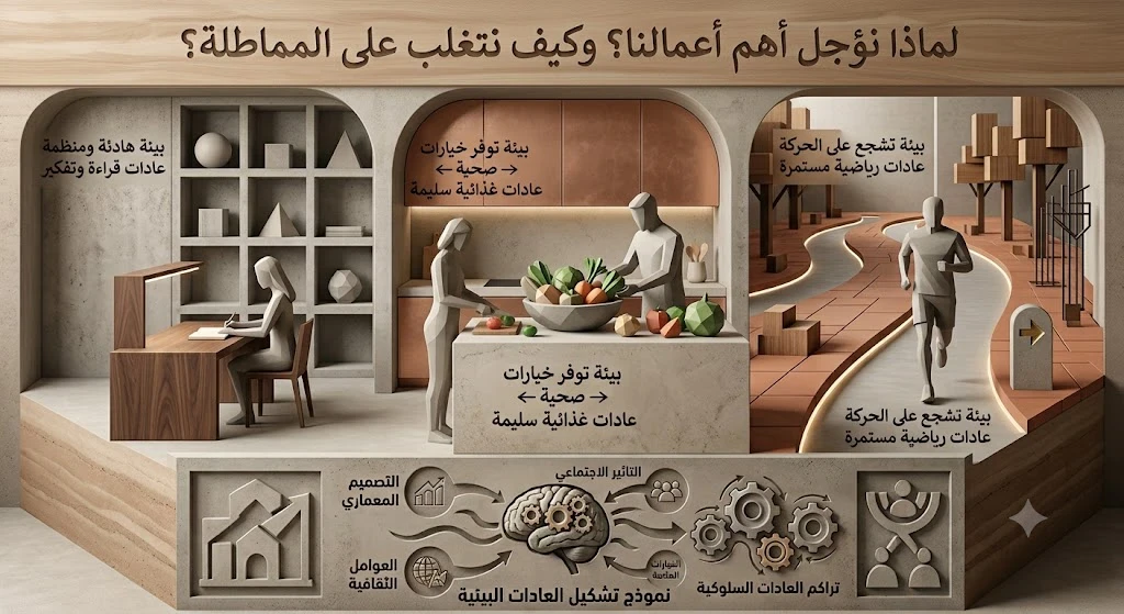 image about لماذا نؤجل أهم أعمالنا؟ وكيف نتغلب على المماطلة؟