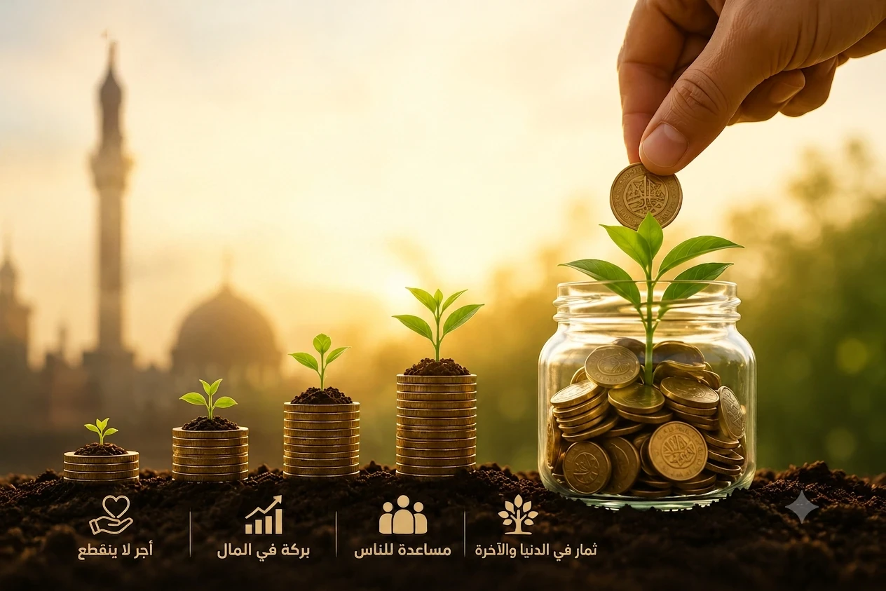 image about الإستثمار الذكي: كيف تحقق الصدقة أرباحاً لا تنتهي في التجارة مع الله؟