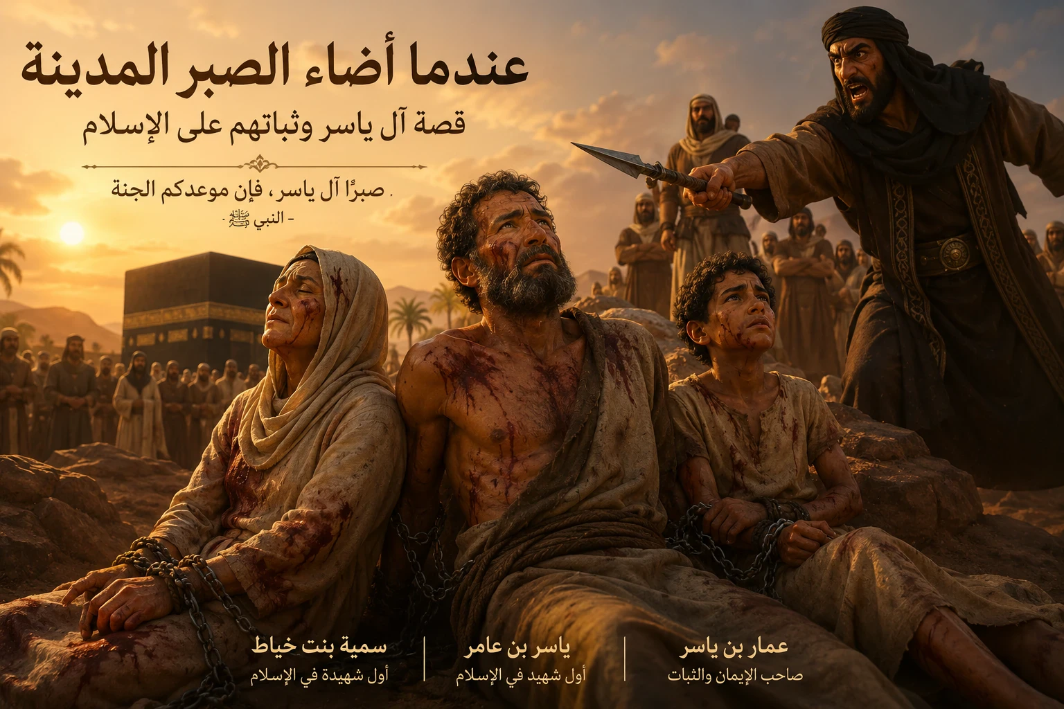 image about عندما أضاء الصبرُ المدينة… قصة آل ياسر وثباتهم على الإسلام