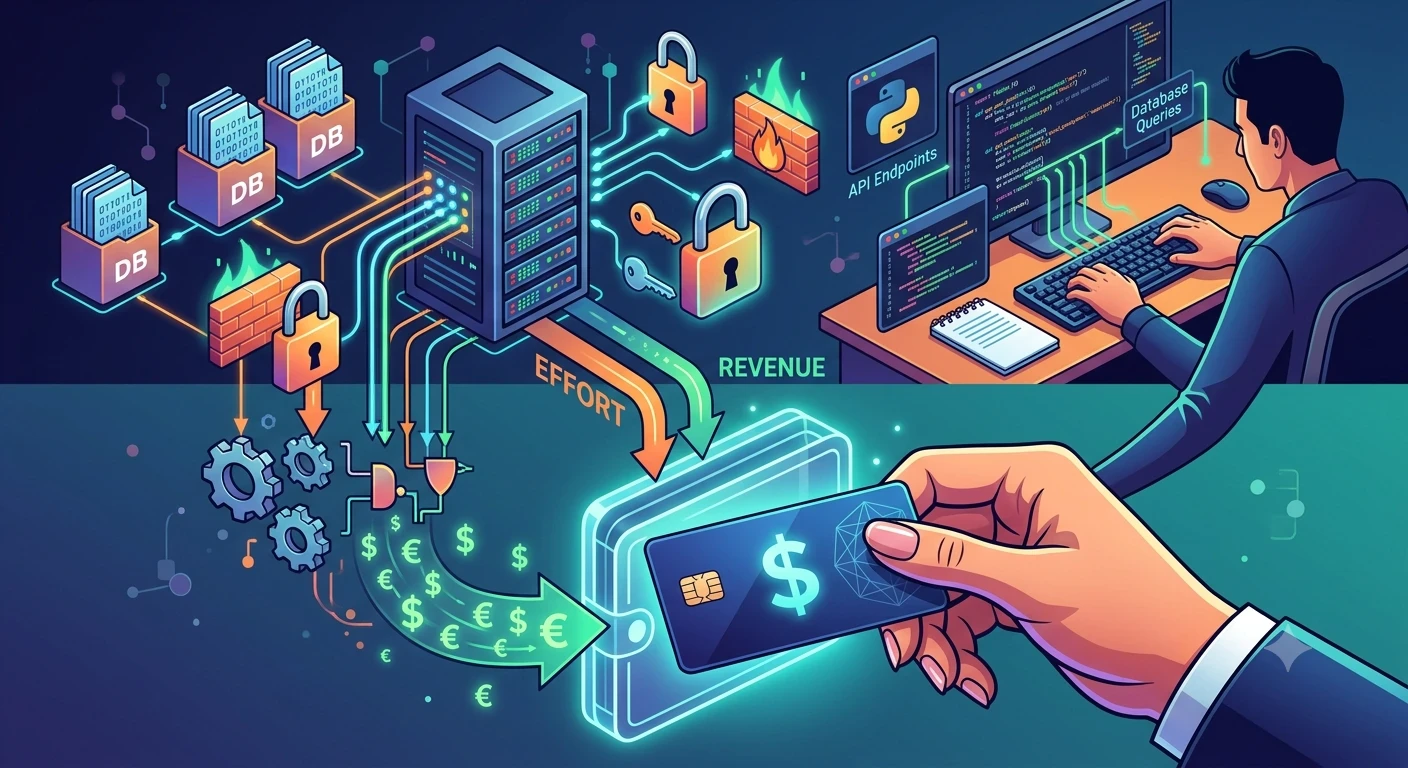 image about ​دليلك الشامل لعام 2026: كيف تحول أكواد الـ Back-End إلى مصدر دخل آلي ومستدام؟