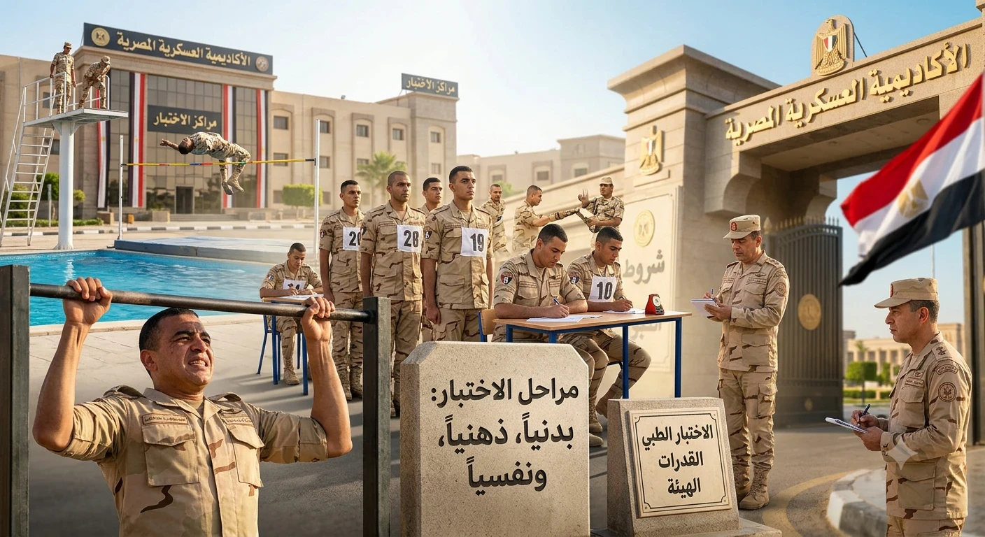 image about كيفية الالتحاق بالكليات العسكرية المصرية واجتياز كافة الاختبارات بنجاح