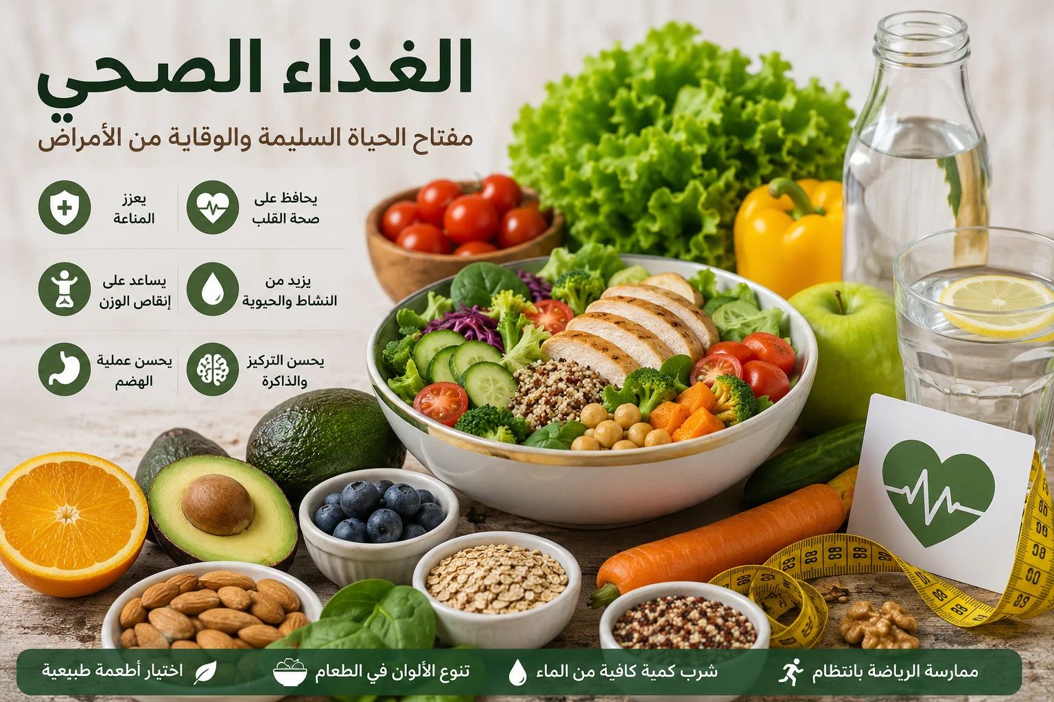 image about الغذاء الصحي ليس رفاهيه : هذه الفوائد ستجعلك تبدا من اليوم