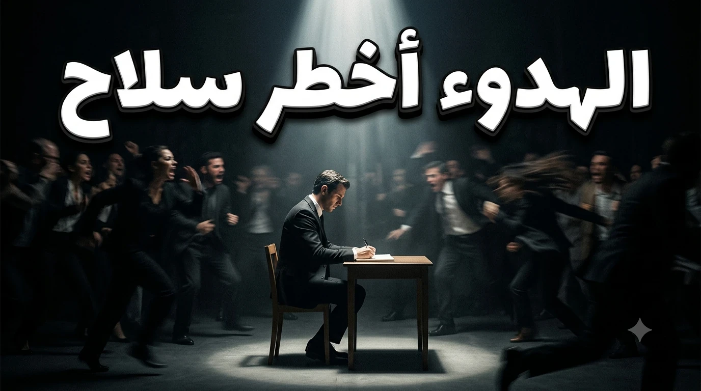 image about الهدوء هو أخطر سلاح على وجه الأرض