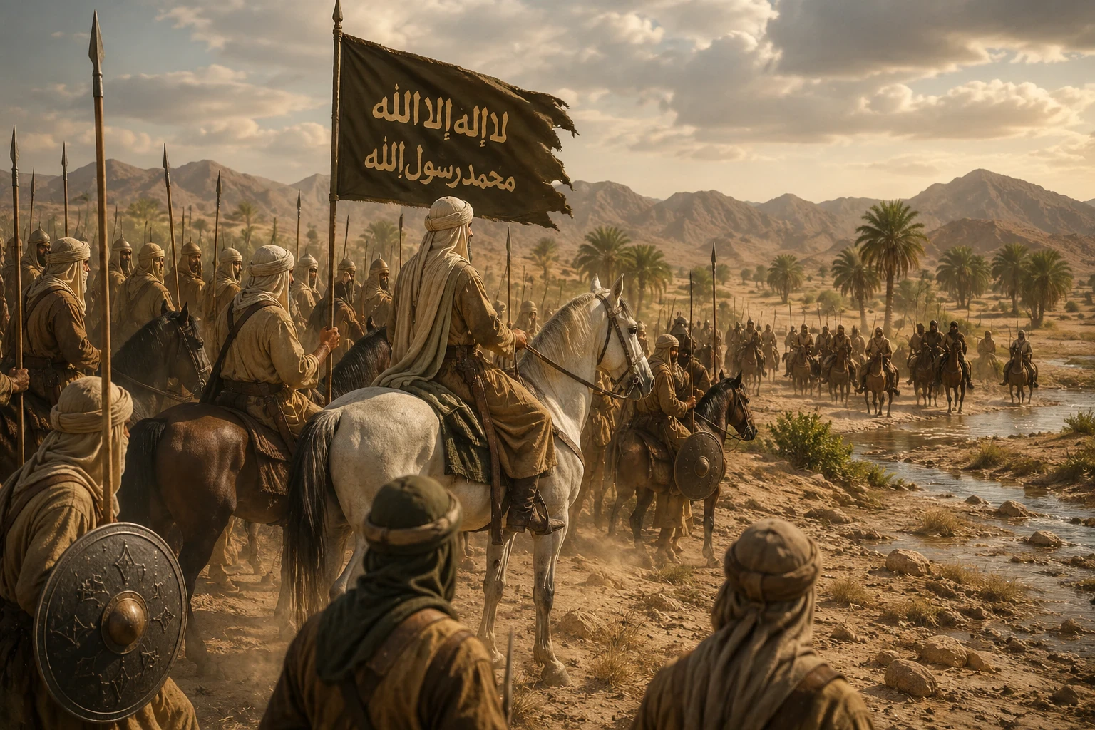 image about غزوة بني المصطلق: عندما صنعت الحكمة العسكرية نصرًا غيّر موازين القوى في الجزيرة العربية