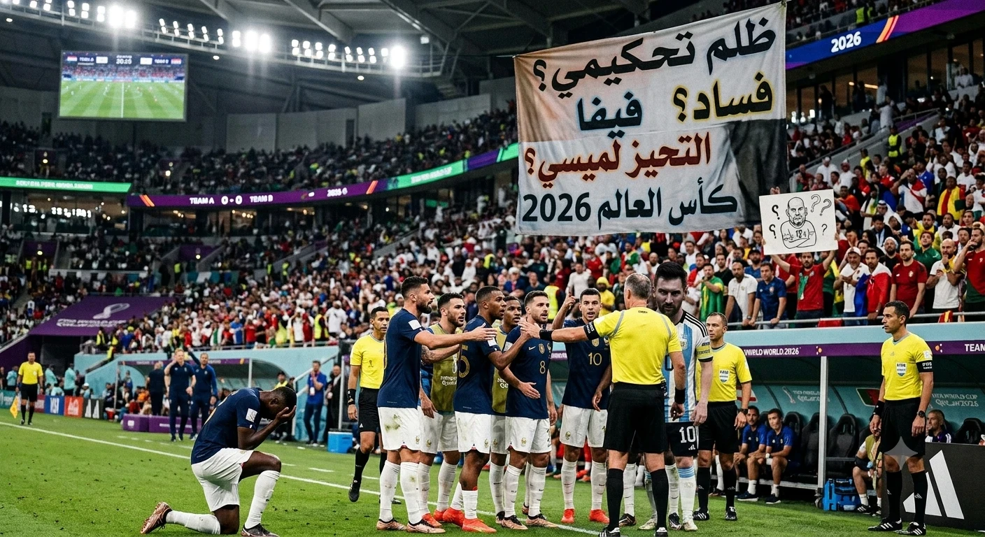 image about كأس العالم 2026 تحت المجهر: عندما يتحول الجدل التحكيمي إلى أزمة ثقة في كرة القدم