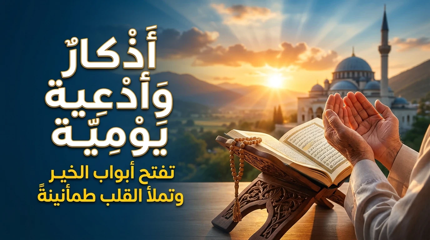 image about أدعية وأذكار يومية تملأ القلب طمأنينة وتفتح أبواب الخير