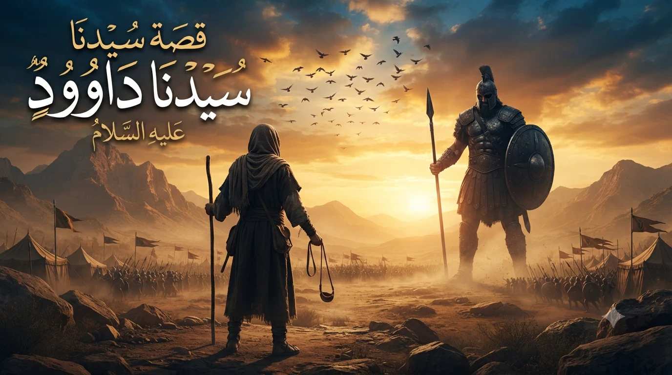 image about قصة سيدنا داوود عليه السلام: النبي الملك الذي جمع الله له بين النبوة والحكمة والملك