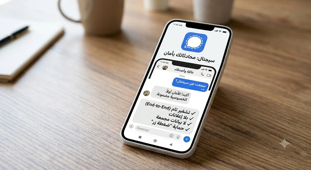 image about تطبيق سيجنال (signal) هل تطبيق سيجنال هو فعلاً