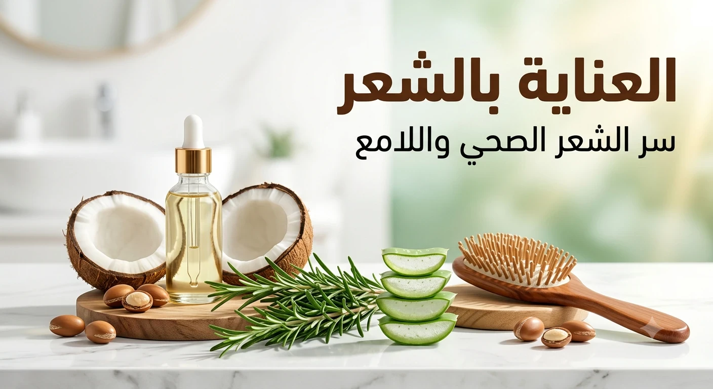 image about العناية بالشعر: دليلك الشامل للحصول على شعر صحي، قوي ولامع بشكل طبيعي