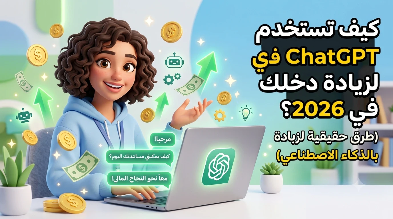 image about كيف تستخدم ChatGPT لزيادة دخلك في 2026؟
