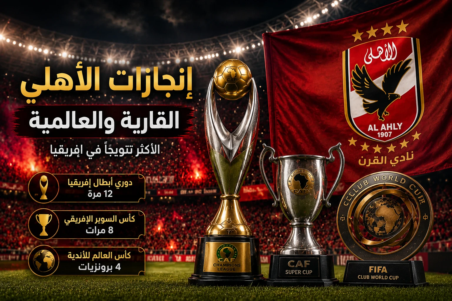 image about كم عدد بطولات الأهلي؟ القائمة الكاملة بجميع البطولات المحلية والقارية والعالمية