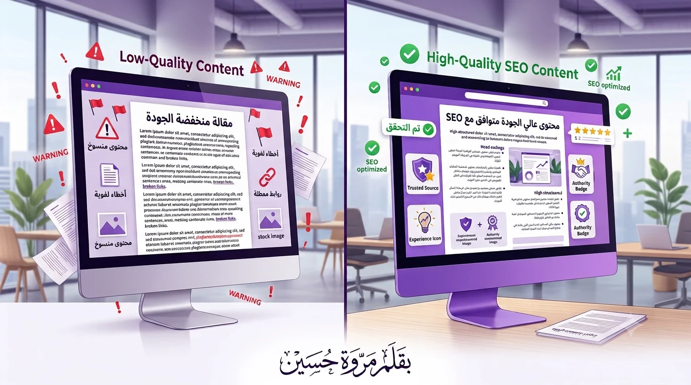 image about الدرس التاسع ما هو E-E-A-T؟ ولماذا يثق Google في بعض المقالات أكثر من غيرها؟ (دليل عملي للمبتدئين)