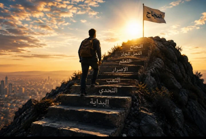 image about لكي تصل إلي النجاح الحقيقي كافح
