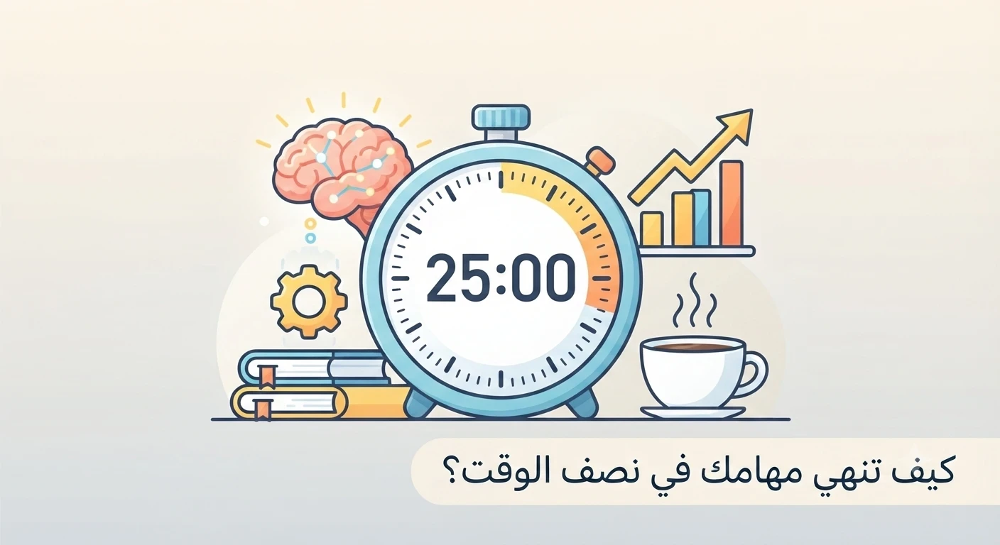 image about كيف تنهي مهامك في نصف الوقت؟ 5 نصائح ذهبية لزيادة التركيز