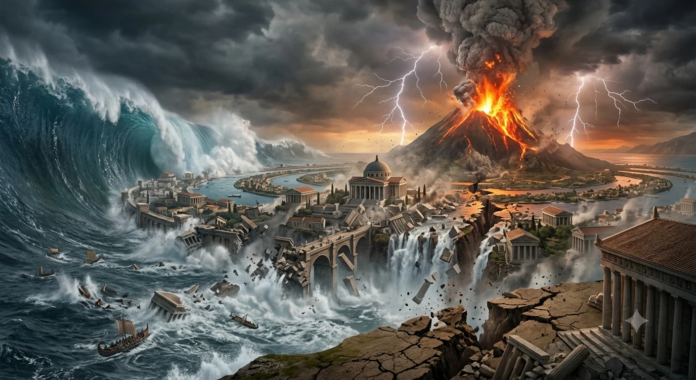 image about 🏛️🌊 أطلنطس: الحقيقة الكاملة وراء المدينة المفقودة التي حيّرت العالم 🌊🏛️