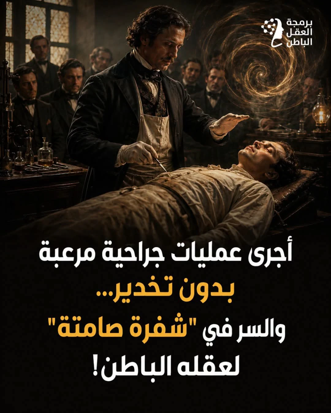 image about عندما يمسح العقل الجراح.. قصة الطبيب الذي أجرى عمليات بلا تخدير بسلاح خفي