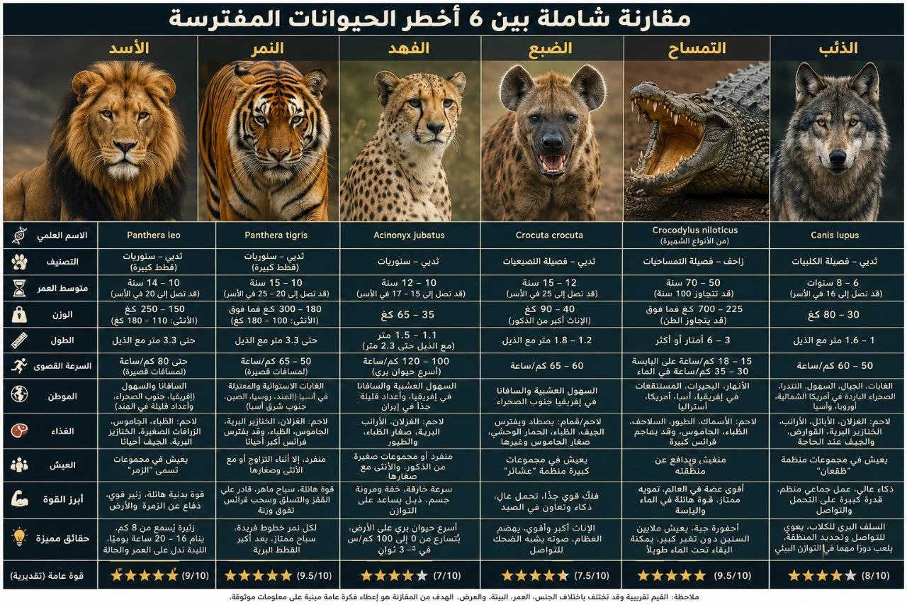 image about من يسيطر على عالم المفترسات