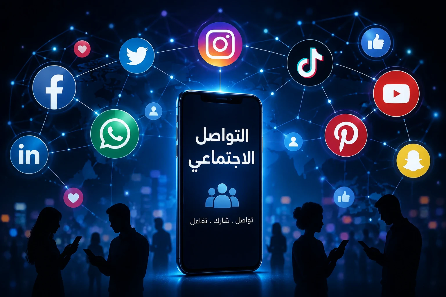 image about لن تصدق تأثير التواصل الاجتماعي على حياتك اليومية!