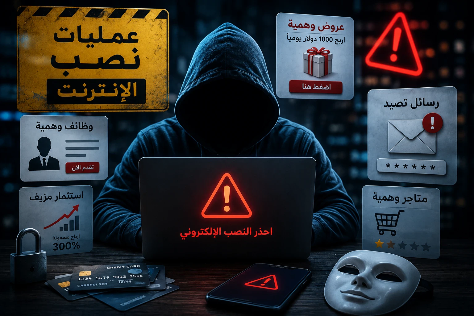 image about أشهر عمليات النصب على الإنترنت وكيف تتجنبها