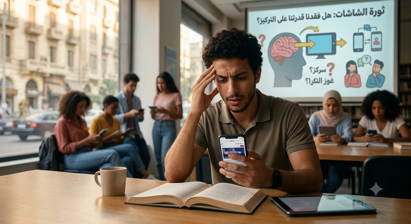 image about ثورة الشاشات.. هل جعلتنا الهواتف الذكية أكثر غباءً؟