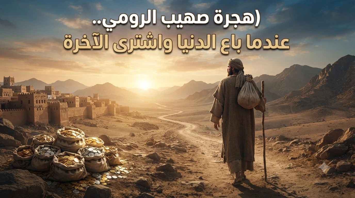 image about هجرة صهيب الرومي والتضحية بالمال.. أعظم صور الإيمان والثبات في الإسلام