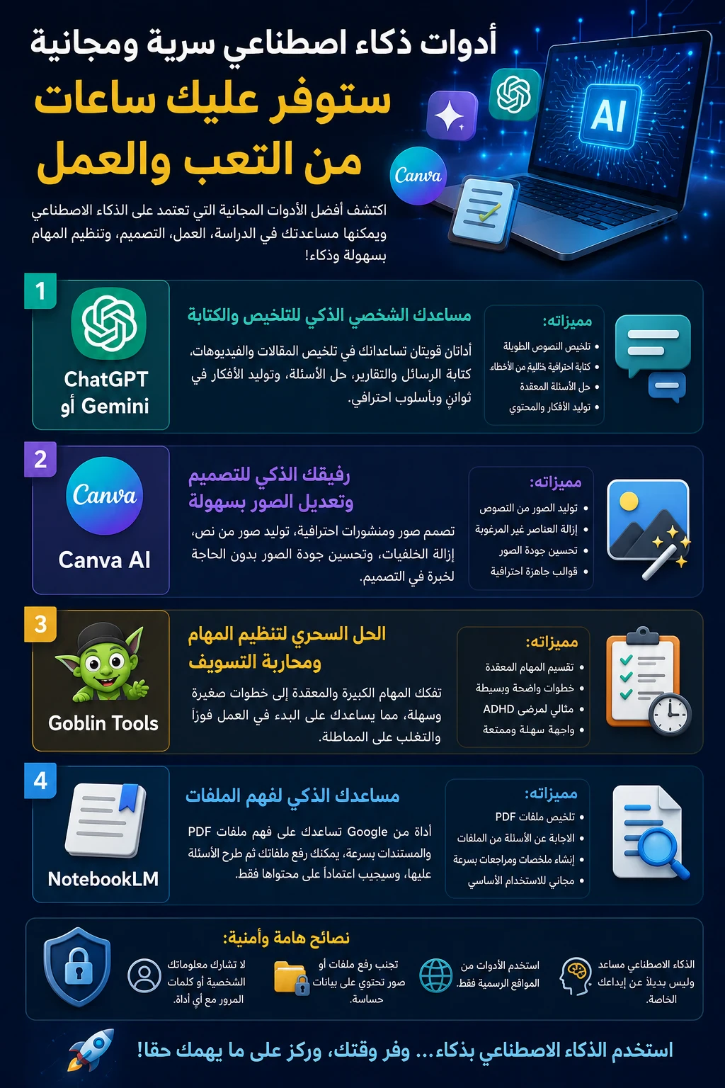 image about 3 أدوات ذكاء اصطناعي مجانية ستجعل حياتك اليومية أسهل بكثير