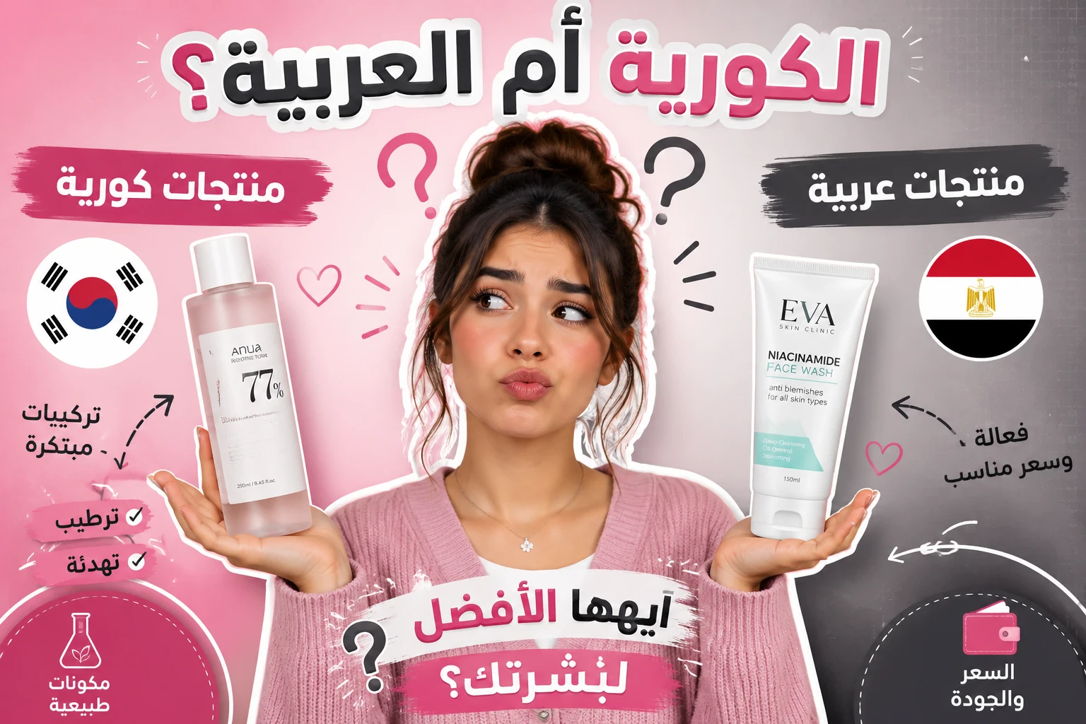 image about هل المنتجات الكورية أفضل من العربية حقًا؟
