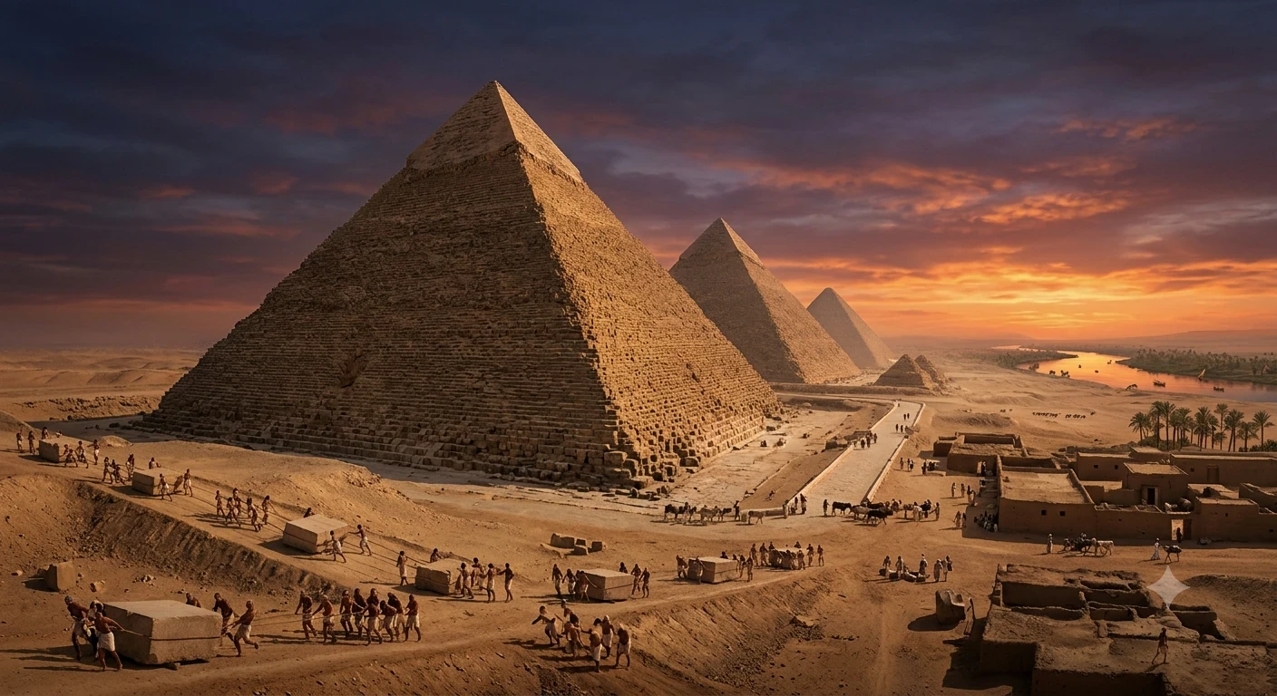 image about سر بناء الأهرامات.. كيف شُيِّدت أعظم معجزة في التاريخ؟
