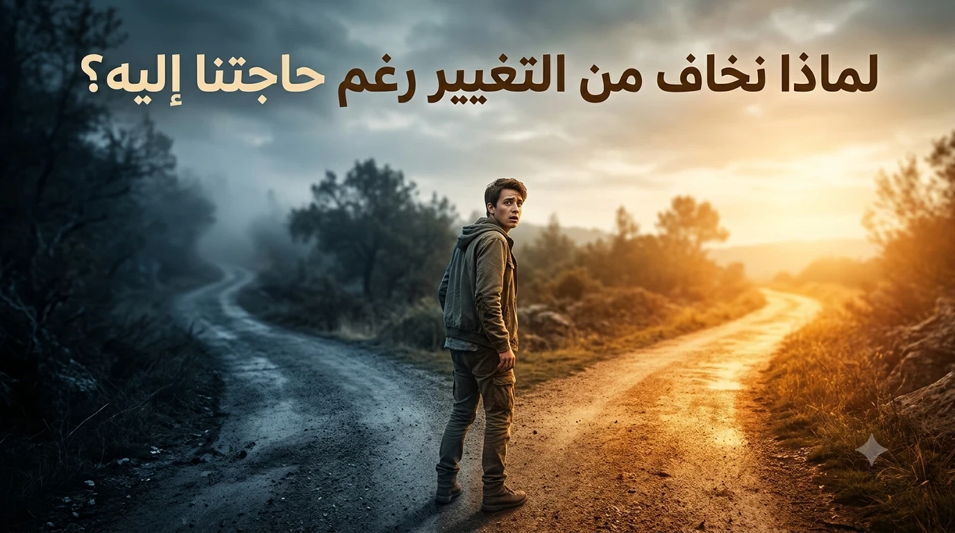 image about لماذا نخاف من التغيير رغم حاجتنا إليه؟