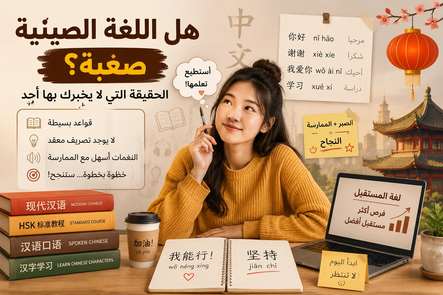 image about هل اللغة الصينية صعبة؟ الحقيقة التي لا يخبرك بها أحد