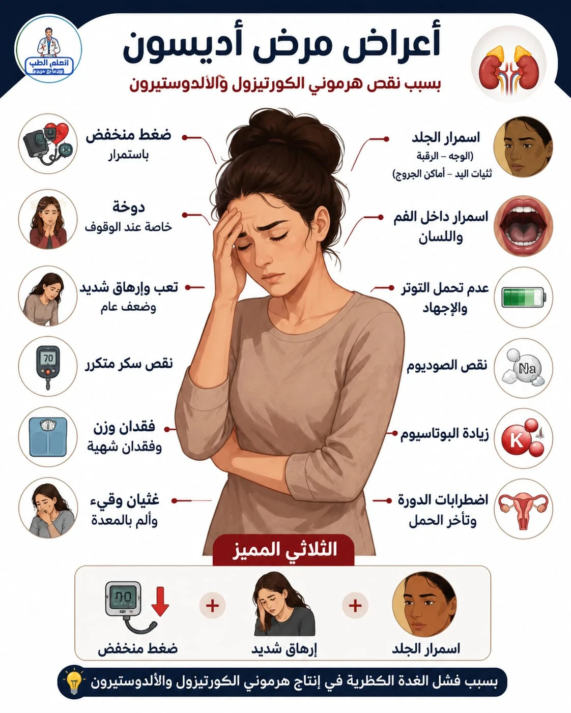 image about مرض أديسون Addison's Disease 