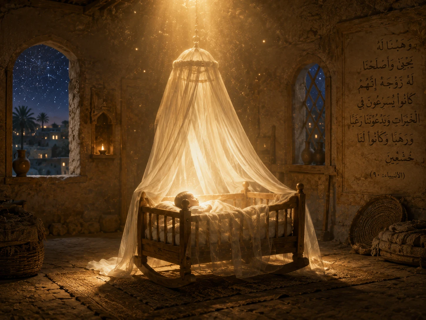 image about معجزات الصغر وبلاغة الصدق: تدبر في قصص من نطقوا في المهد من المنظور القرآني والنبوي