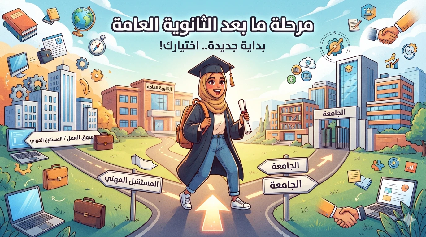 image about مرحلة ما بعد الثانوية العامة 