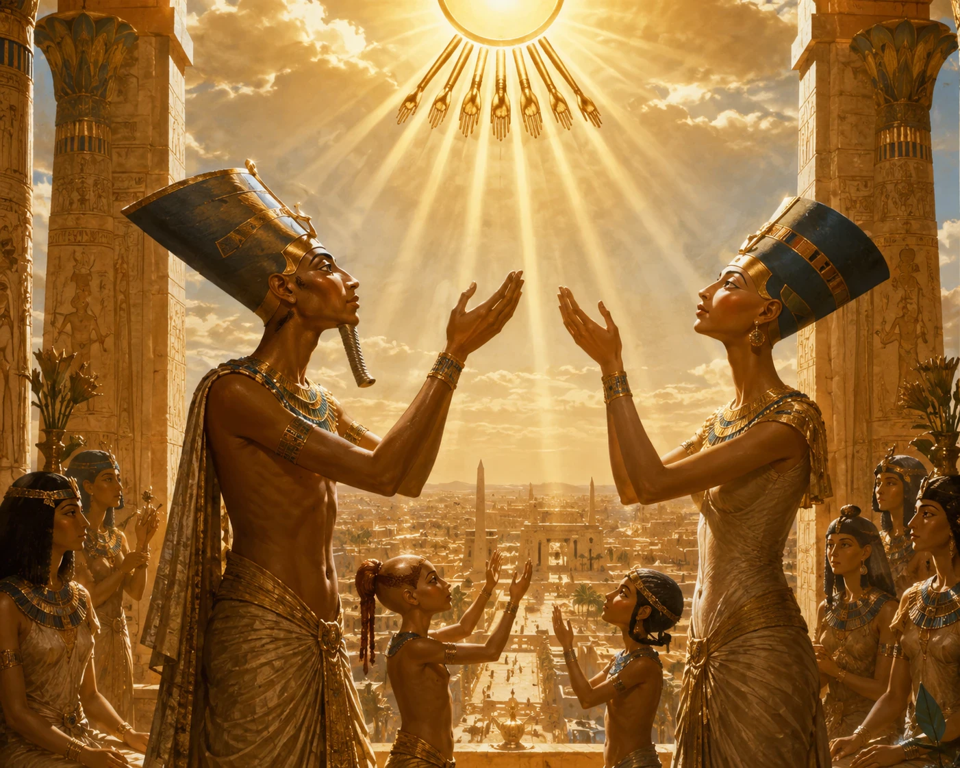image about أخناتون: الفرعون الذي تجرأ على إلغاء آلهة مصر كلها من أجل إله واحد