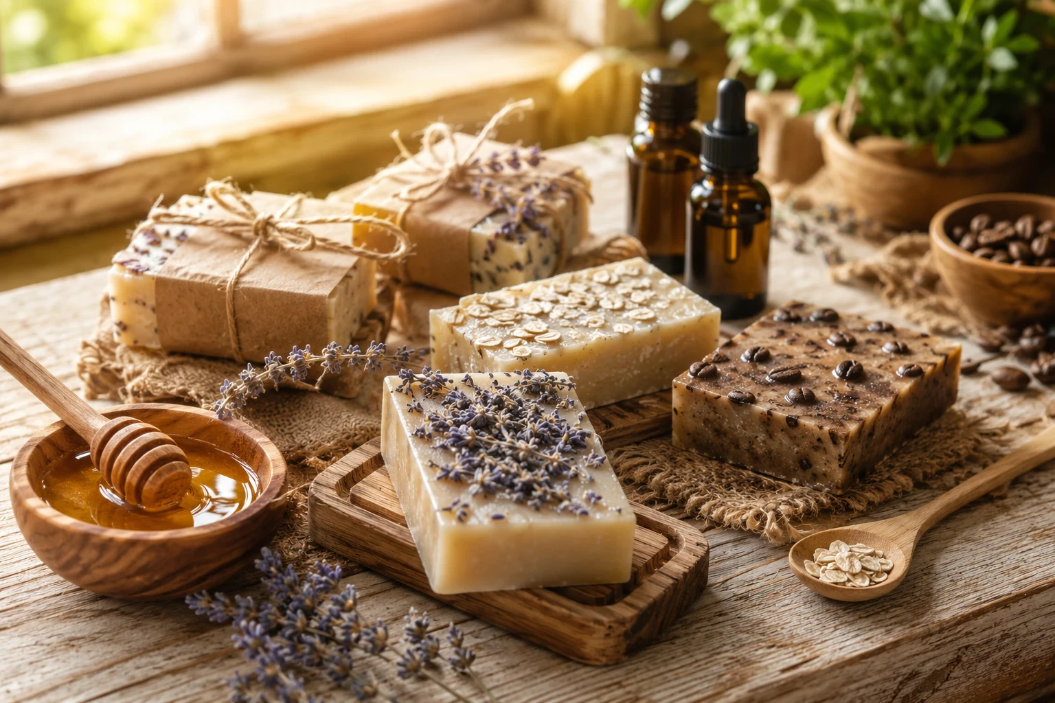 image about الذهب السائل: دليل تأسيس مشروع صناعة الصابون ومستحضرات التجميل الطبيعية من المنزل