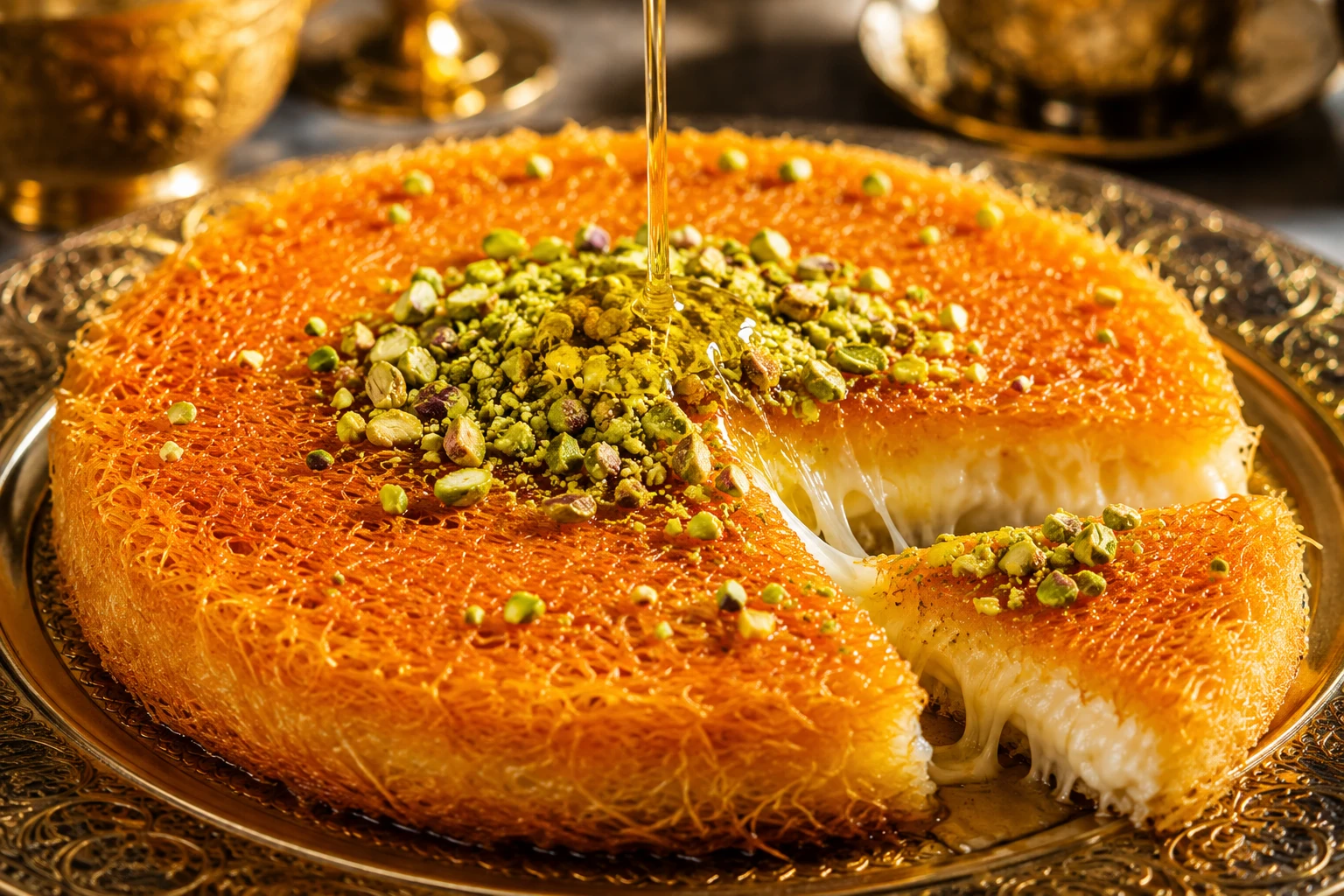 image about طريقة عمل الكنافه باسهل الطرق