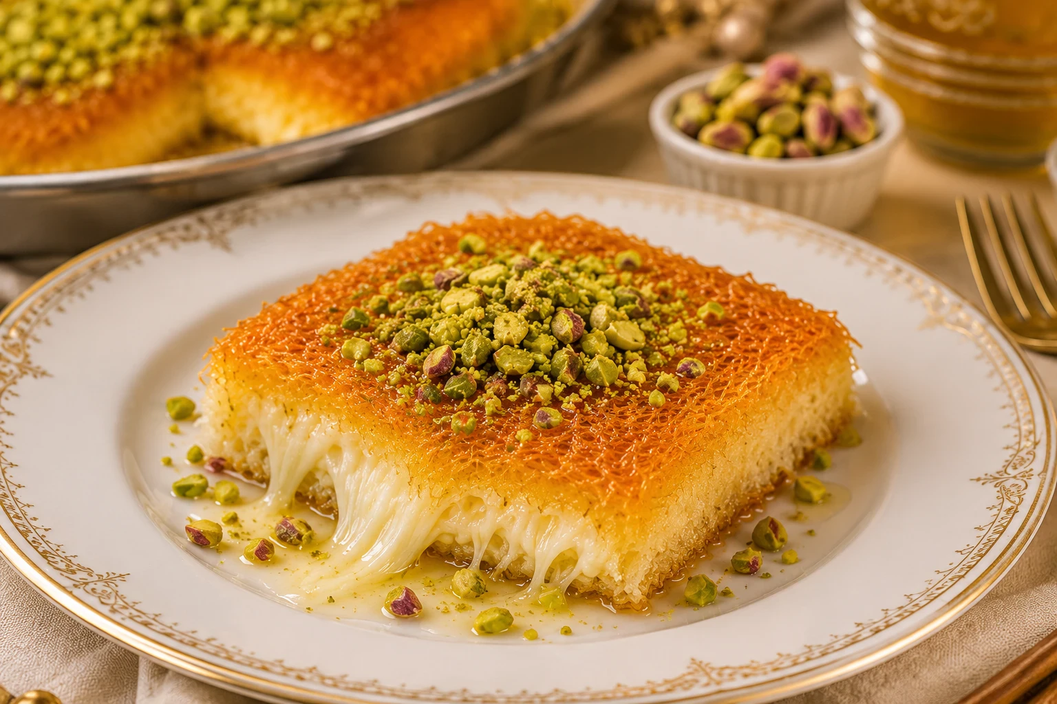 image about طريقة عمل الكنافه باسهل الطرق